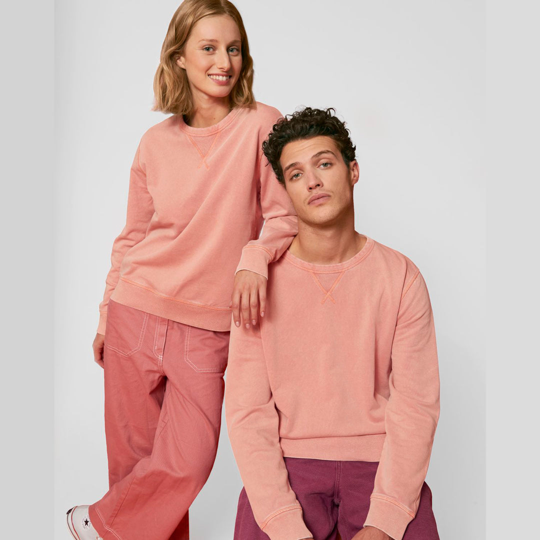 House of Uniforms The Joiner Vintage Crew Neck Jumper | Unisex Stanley Stella