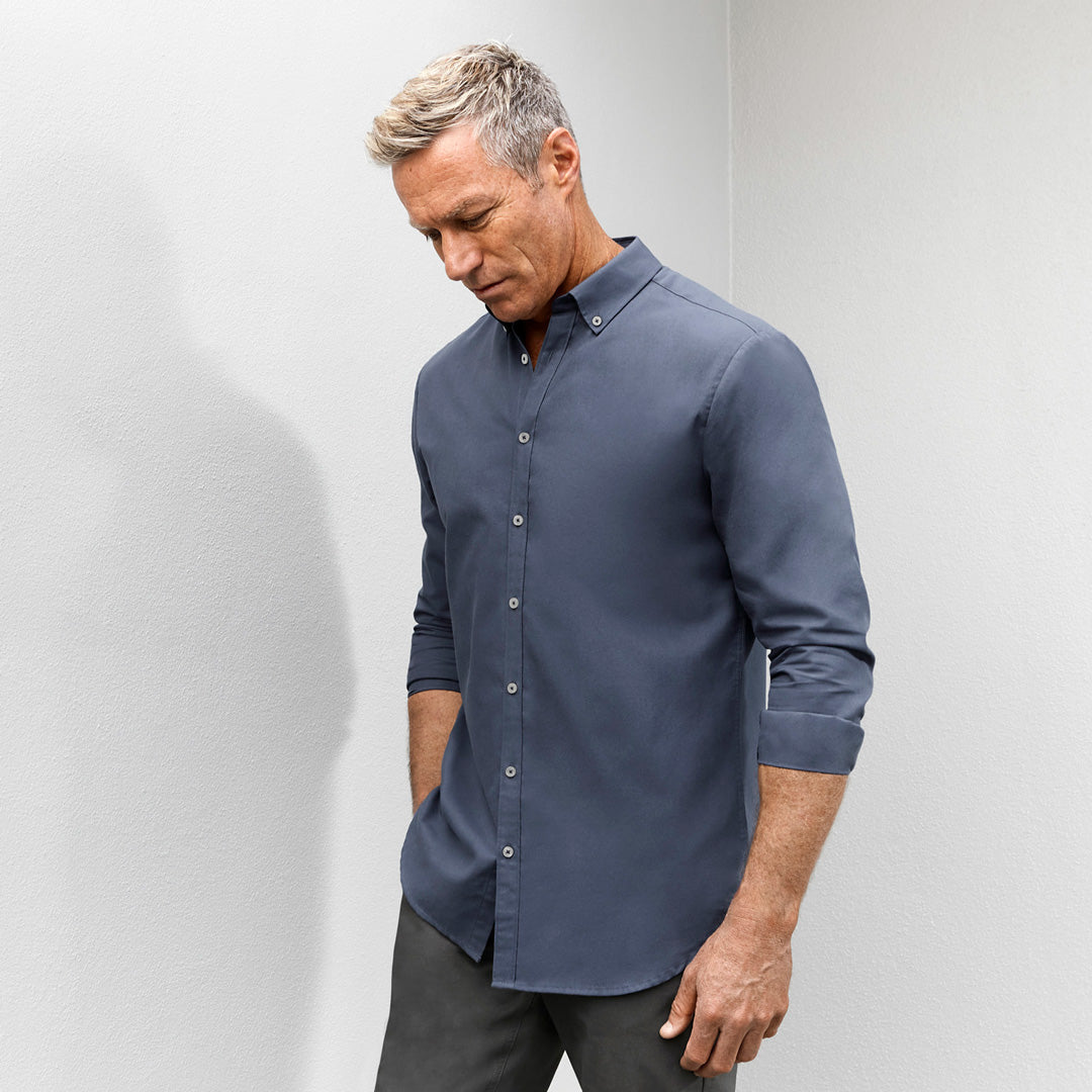 House of Uniforms The Memphis Shirt | Mens | Long Sleeve Biz Collection