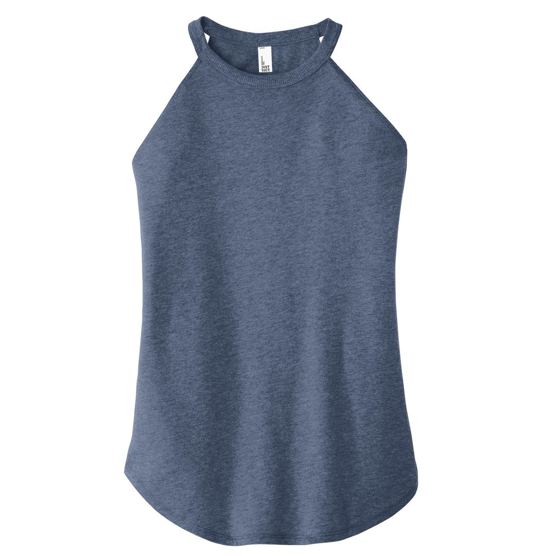 House of Uniforms The Rocker Tank | Ladies District Navy Marle