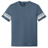 House of Uniforms The Game Day Tee | Short Sleeve | Mens District Made Navy/White