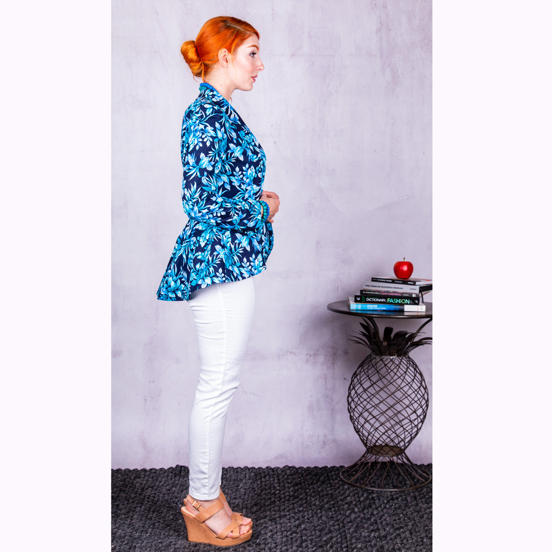 House of Uniforms Elle loves being in Blue | Jacket | Limited Edition Bourne Crisp