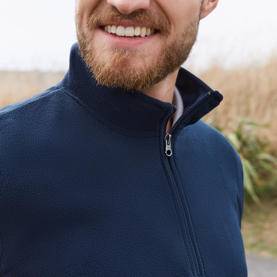 House of Uniforms The Trinity Zip Jumper | Mens Biz Collection