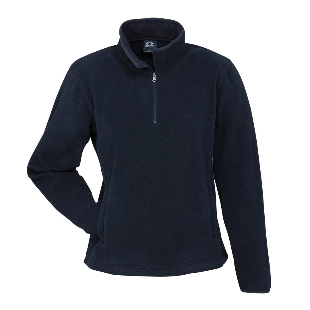 House of Uniforms The Trinity Zip Jumper | Ladies Biz Collection Navy