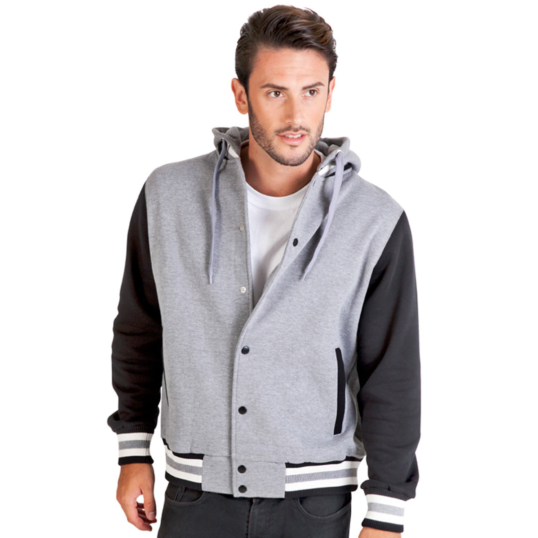 House of Uniforms The Hooded Varsity Jacket | Mens Ramo
