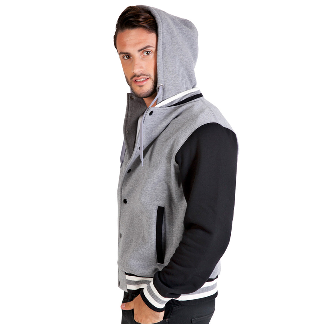 House of Uniforms The Hooded Varsity Jacket | Mens Ramo