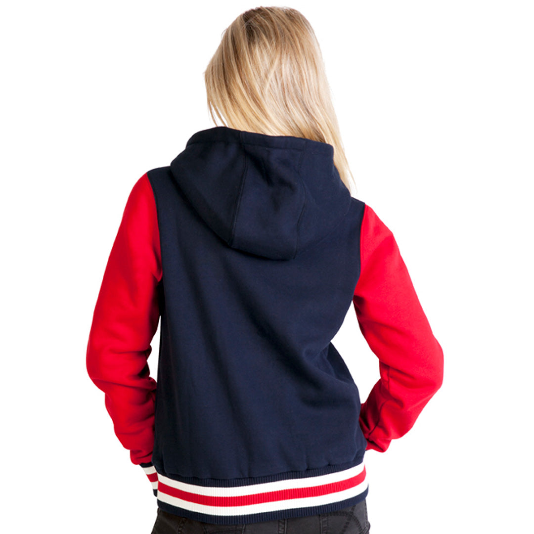 House of Uniforms The Hooded Varsity Jacket | Ladies Ramo