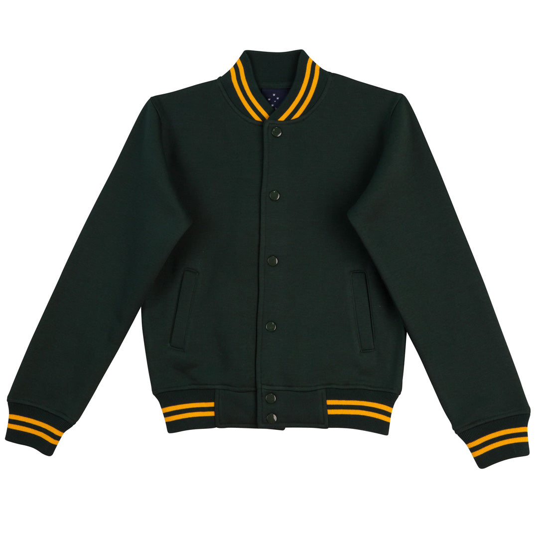 House of Uniforms The Letterman Jacket | Adults Winning Spirit Bottle/Gold