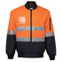 House of Uniforms The Hi Vis Flying Jacket | Day Night | Adults Jbs Wear Orange/Navy