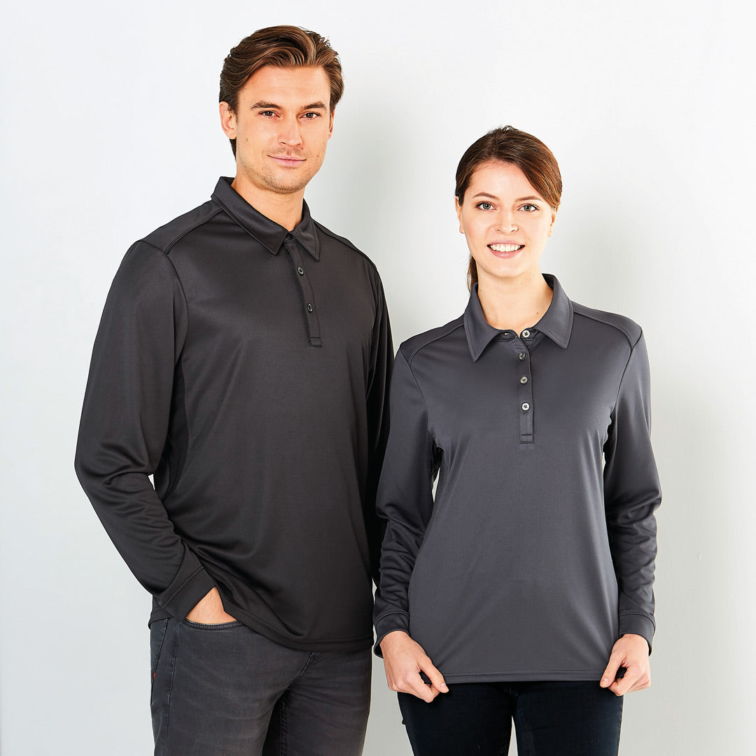 House of Uniforms The Freshen Polo | Ladies | Long Sleeve Stencil 