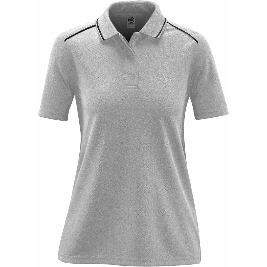 House of Uniforms The Endurance HD Polo | Ladies Stormtech White/Grey