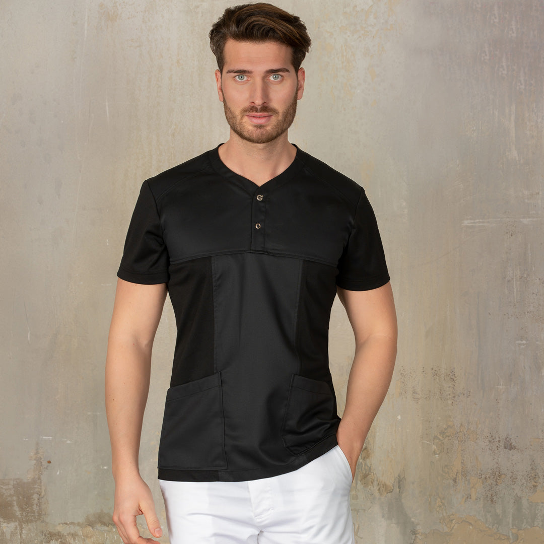 House of Uniforms The Connor Tunic | Mens | Short Sleeve Giblors
