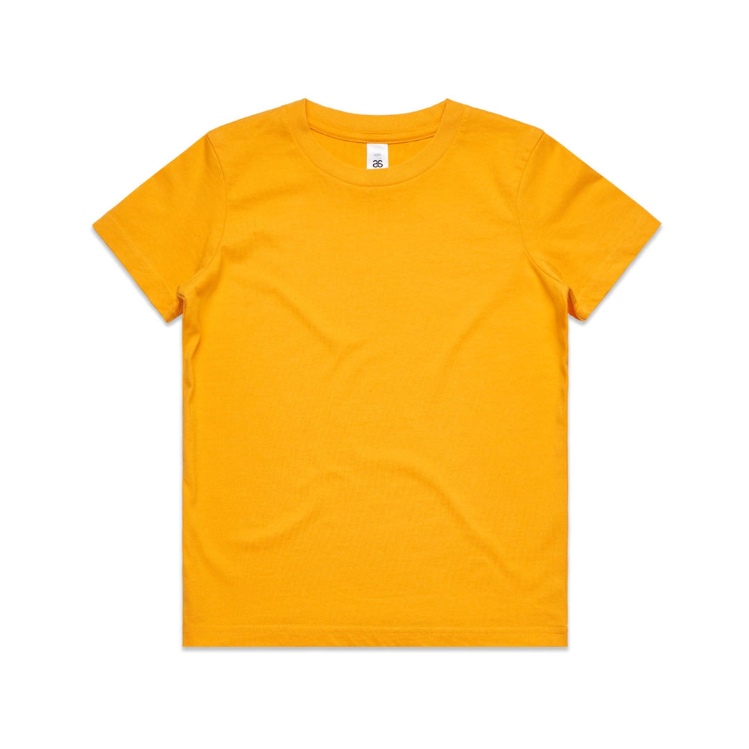 House of Uniforms The Kids Tee | Short Sleeve AS Colour Gold