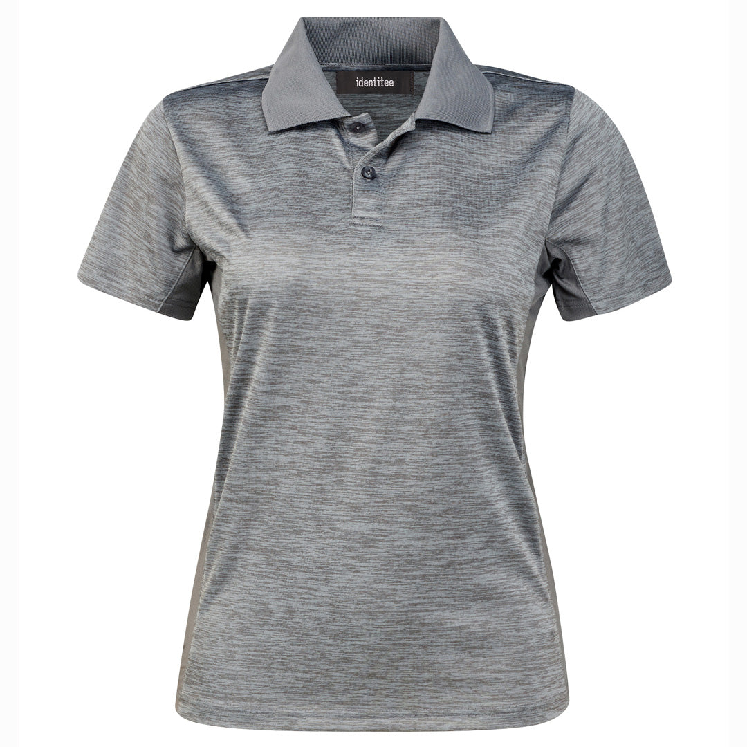 House of Uniforms The Bailey Polo | Ladies Identitee Grey Marle