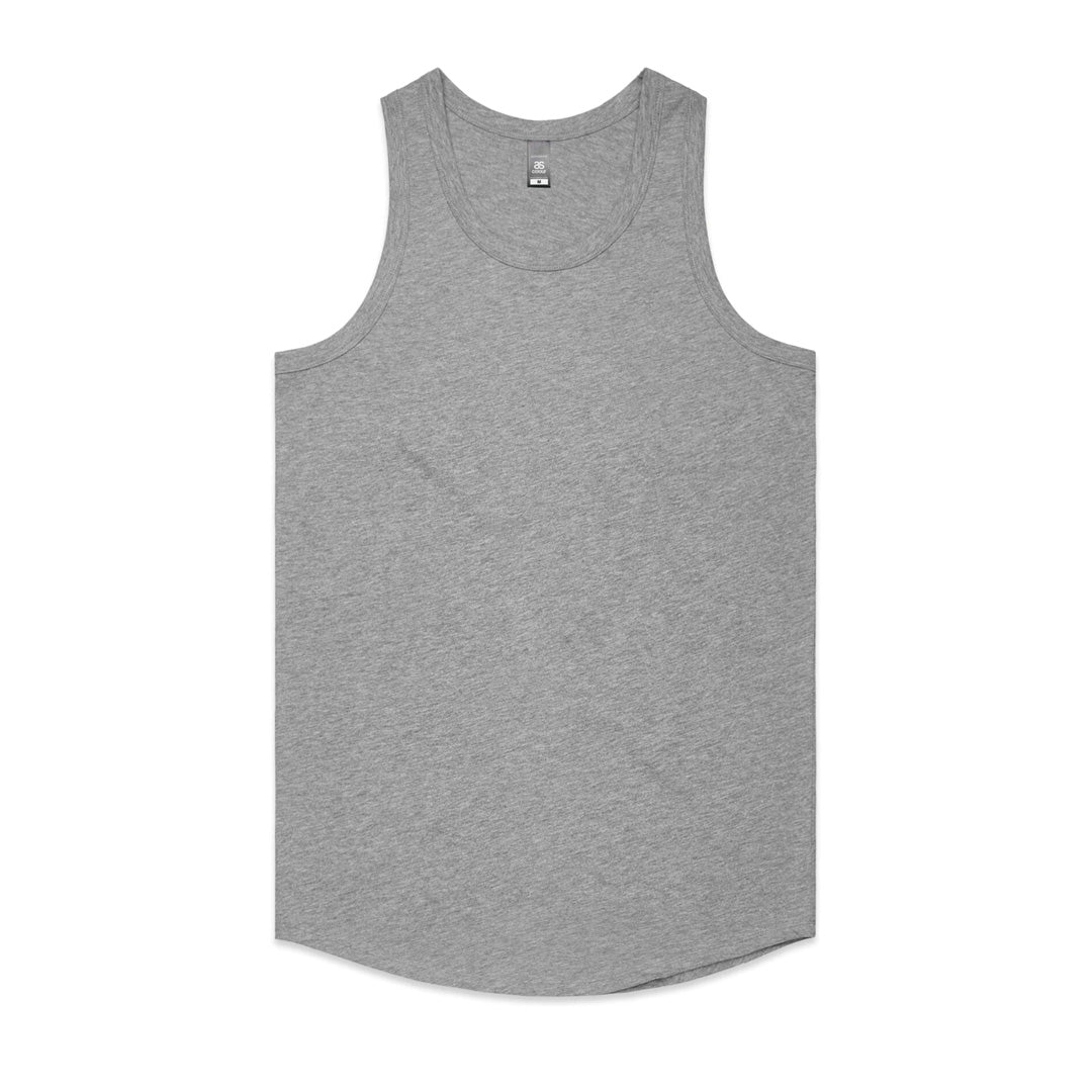 House of Uniforms The Authentic Singlet | Mens AS Colour Grey Marle