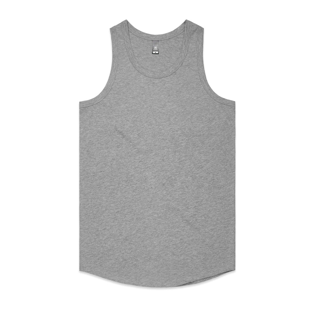 House of Uniforms The Authentic Singlet | Mens AS Colour Grey Marle