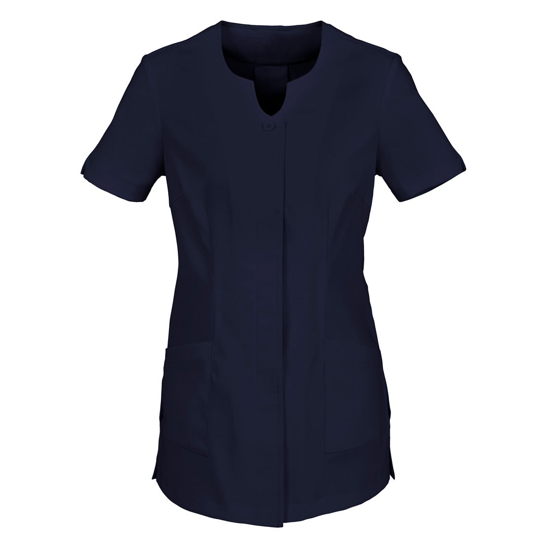 House of Uniforms The Eden Tunic | Ladies | Short Sleeve Biz Collection Navy
