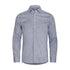 House of Uniforms The Yellow Bow 53 Shirt | Mens | Long Sleeve James Harvest Navy