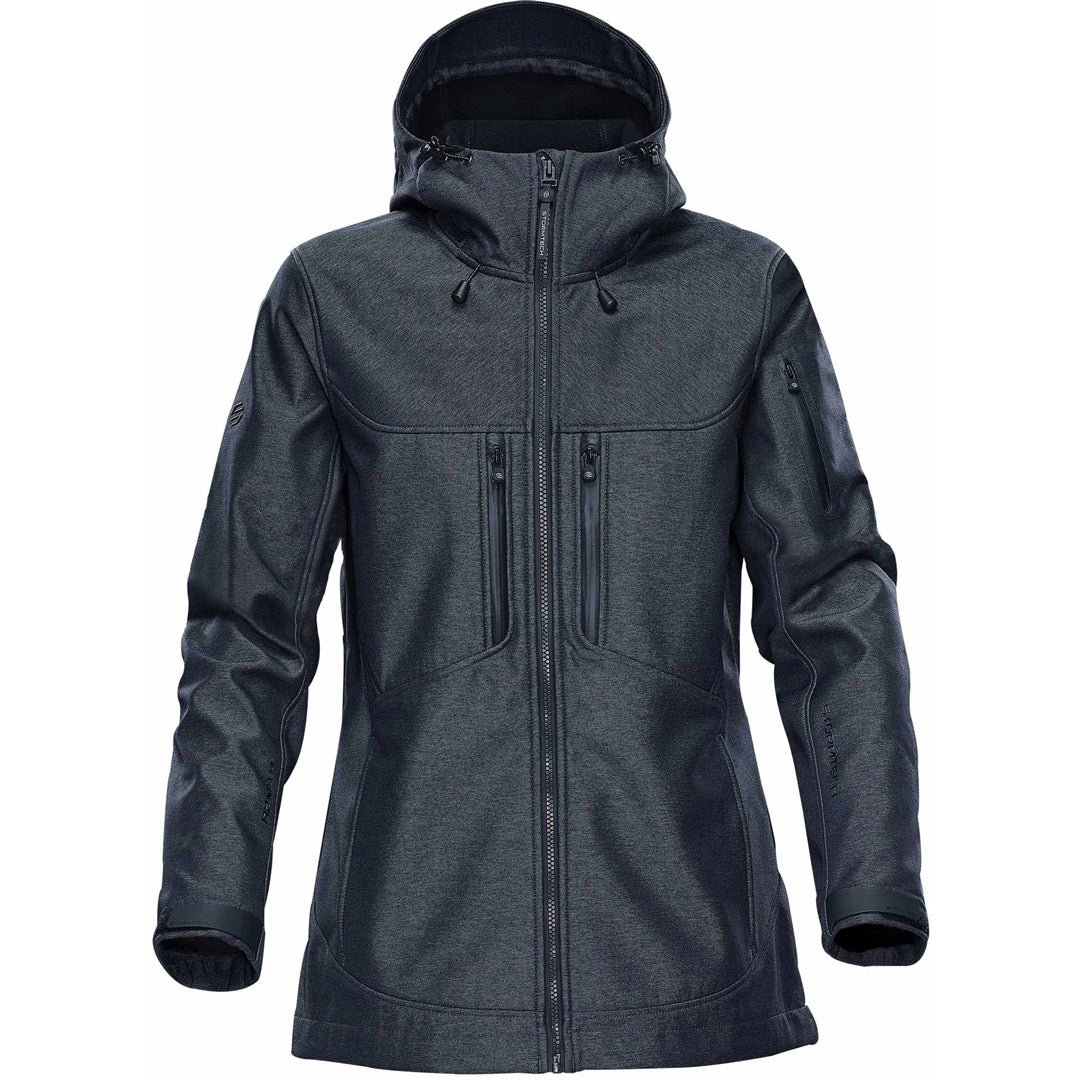House of Uniforms The Epsilon V2 Soft Shell Jacket | Ladies Stormtech Charcoal