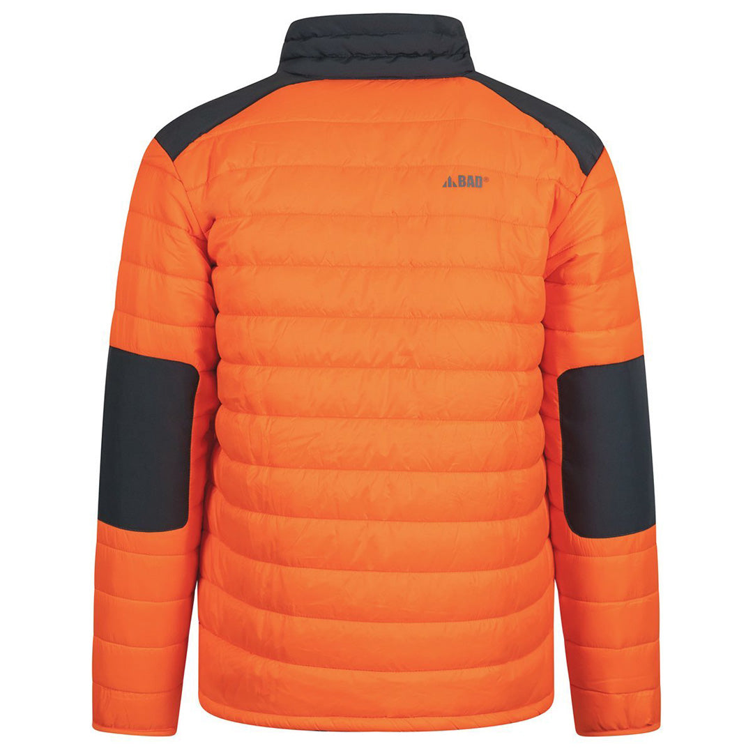 House of Uniforms The Hi Vis Down Puffer Jacket | Mens Bad Workwear