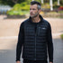House of Uniforms The Bad Hi Vis Down Puffer Vest | Mens Bad Workwear