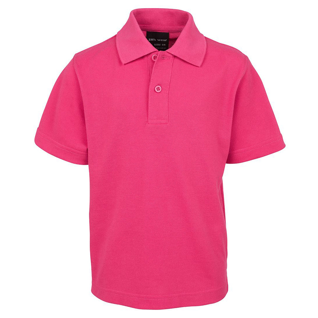 House of Uniforms The Pique Polo | Kids | Bright Colours Jbs Wear Hot Pink