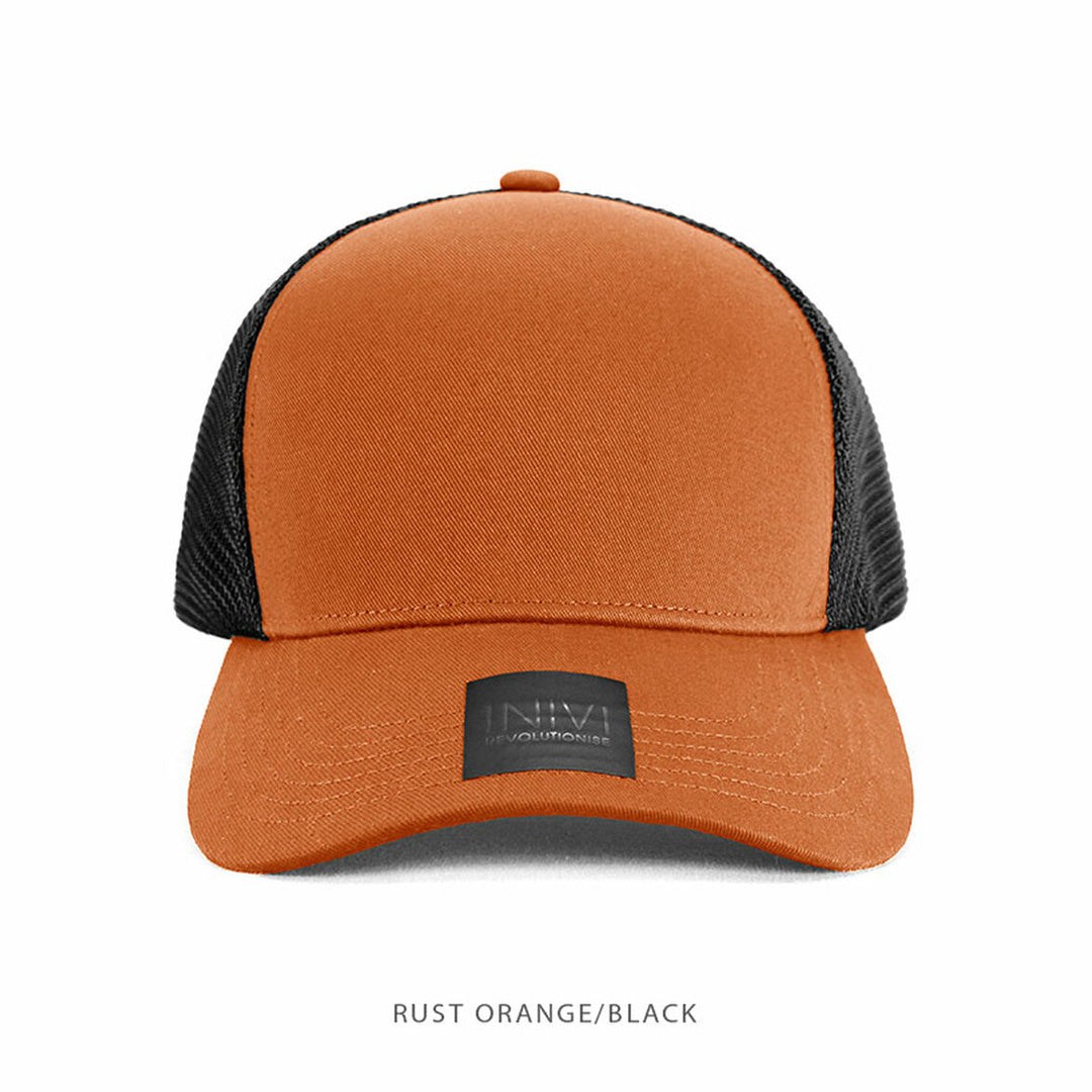 House of Uniforms The Hudson Snap Back Cap | Adults Inivi Rust/Black