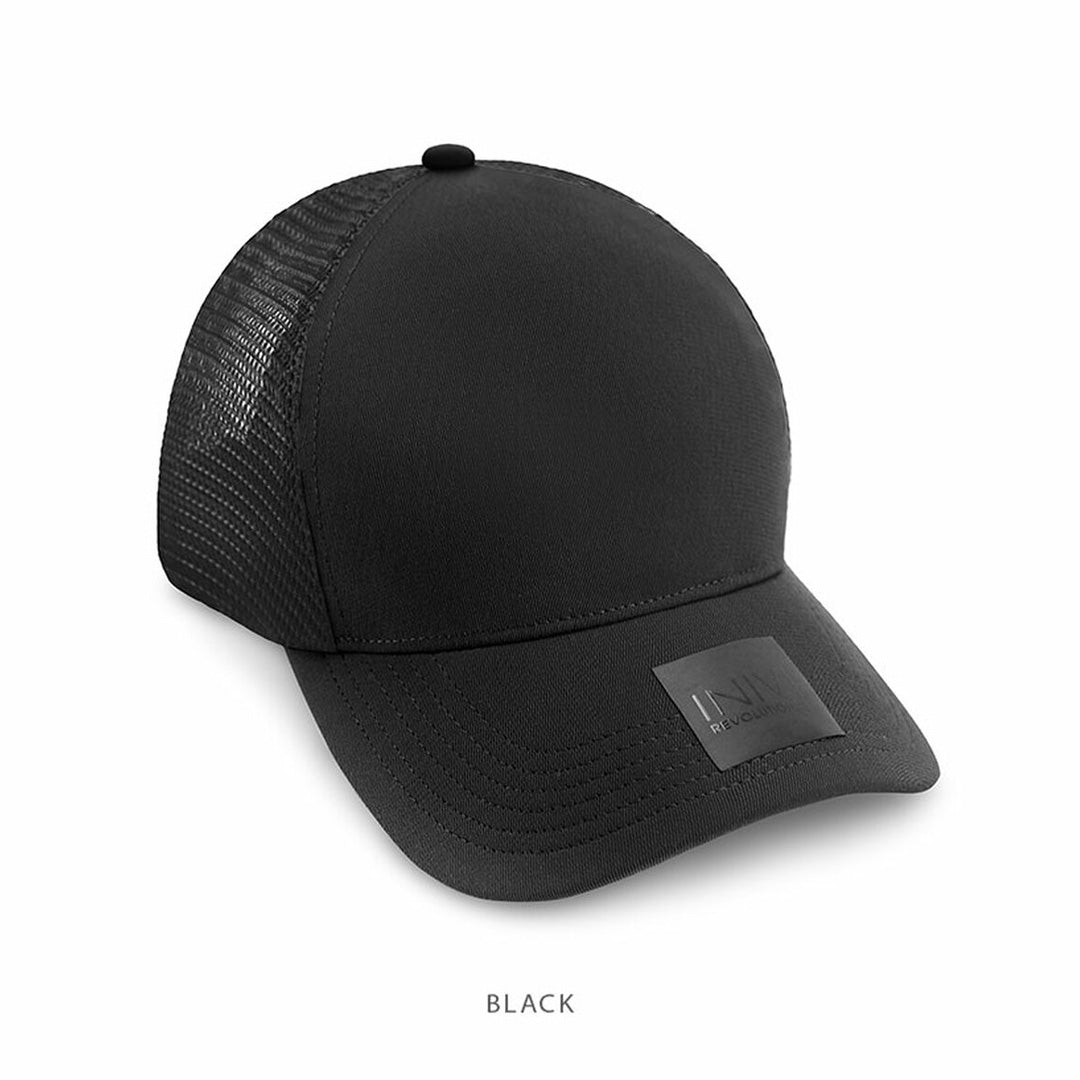 House of Uniforms The Oliver Snap Back Cap | Adults Inivi Black