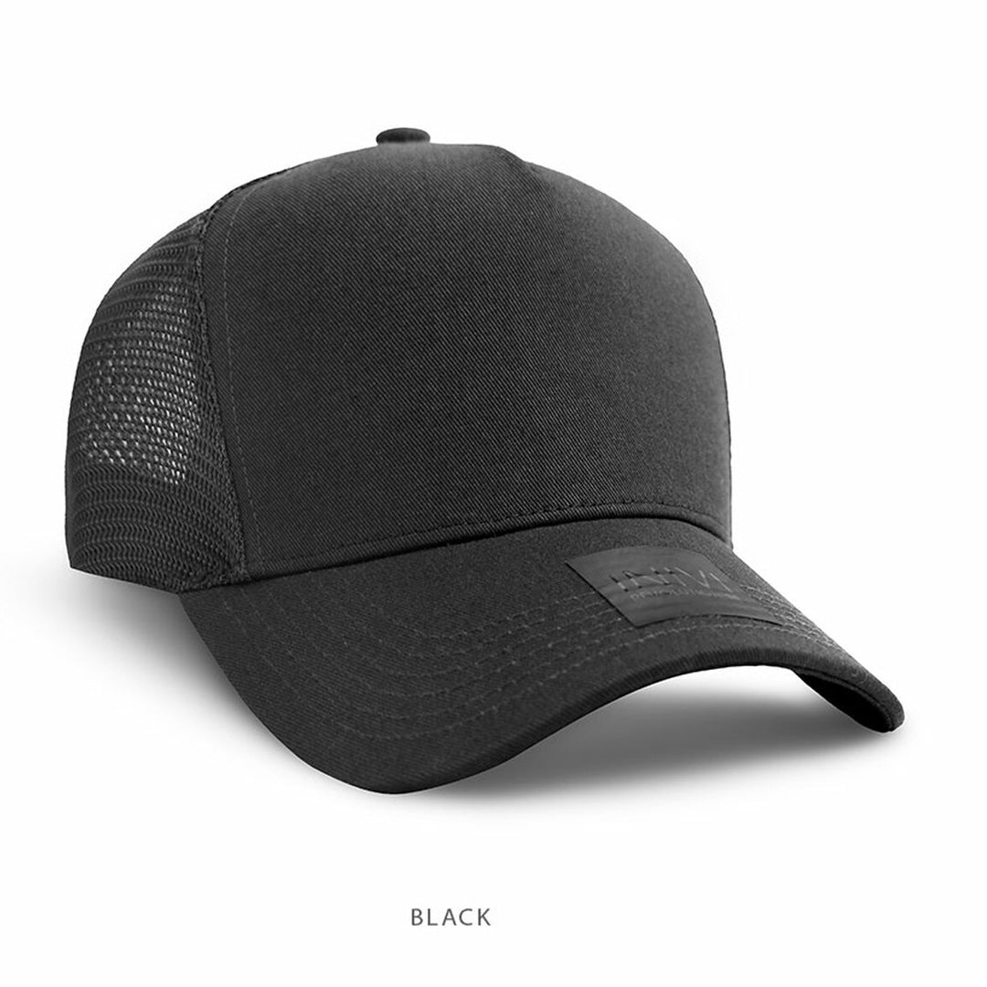 House of Uniforms The Elijah Snap Back Cap | Adults Inivi Black