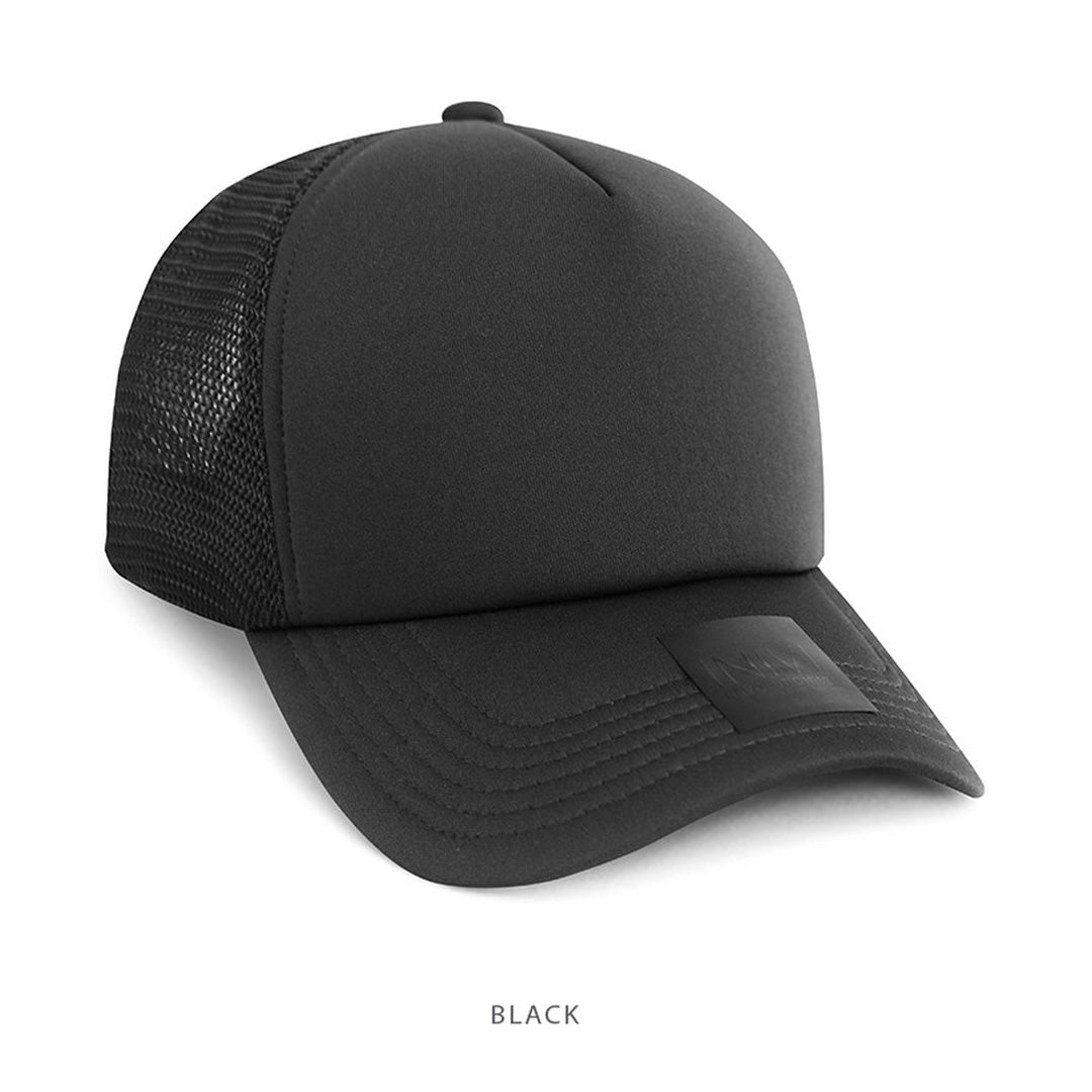 House of Uniforms The Spruce Snapback Trucker Cap | Adults Inivi Black