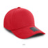House of Uniforms The Lewis Cotton Spandex Fitted Cap | Adults Inivi Red