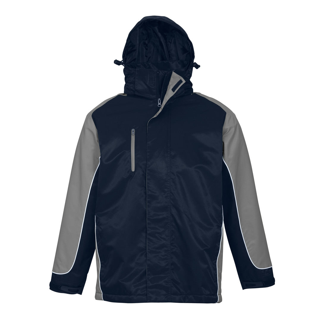 House of Uniforms The Nitro Jacket | Unisex Biz Collection Navy/Grey