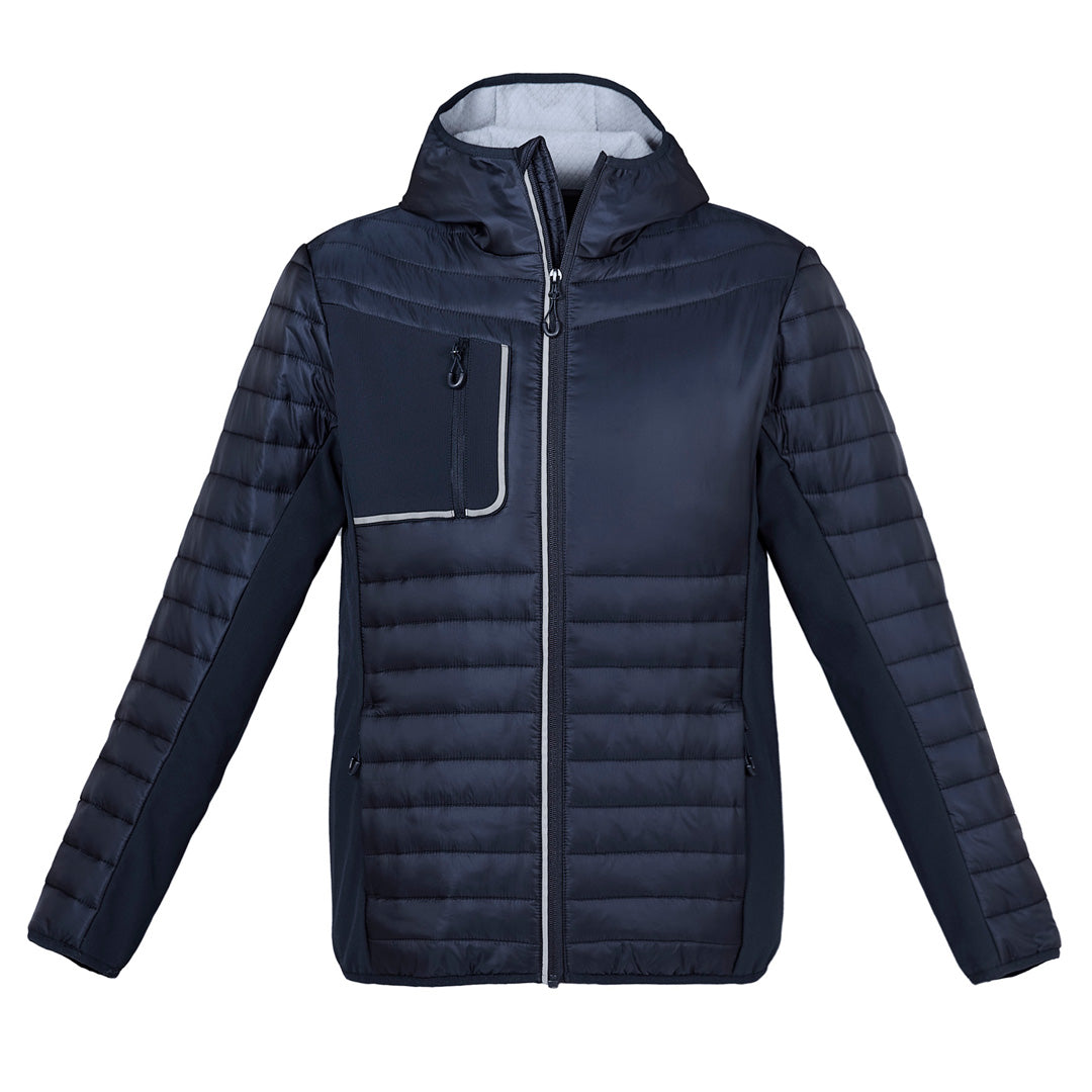 House of Uniforms The Patrol Jacket | Unisex Biz Collection Navy/Silver