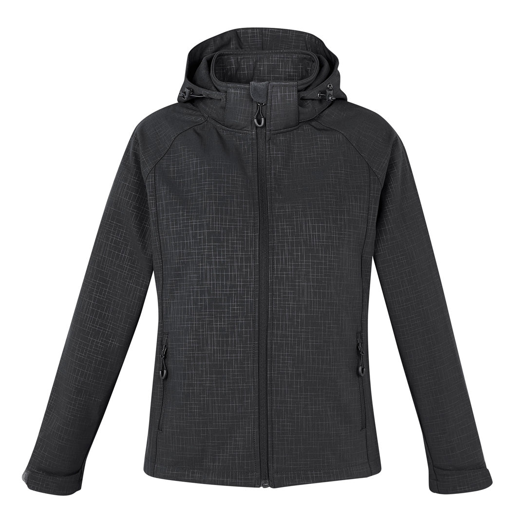 House of Uniforms The Geo Jacket | Ladies Biz Collection Black