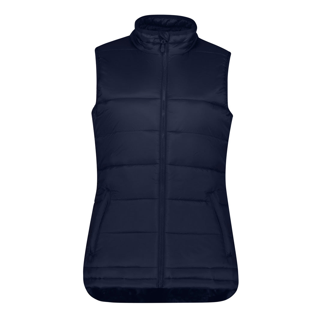 House of Uniforms The Alpine Puffer Vest | Ladies Biz Collection Navy
