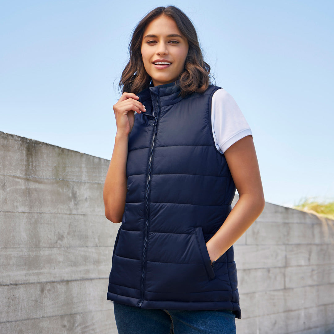 House of Uniforms The Alpine Puffer Vest | Ladies Biz Collection 