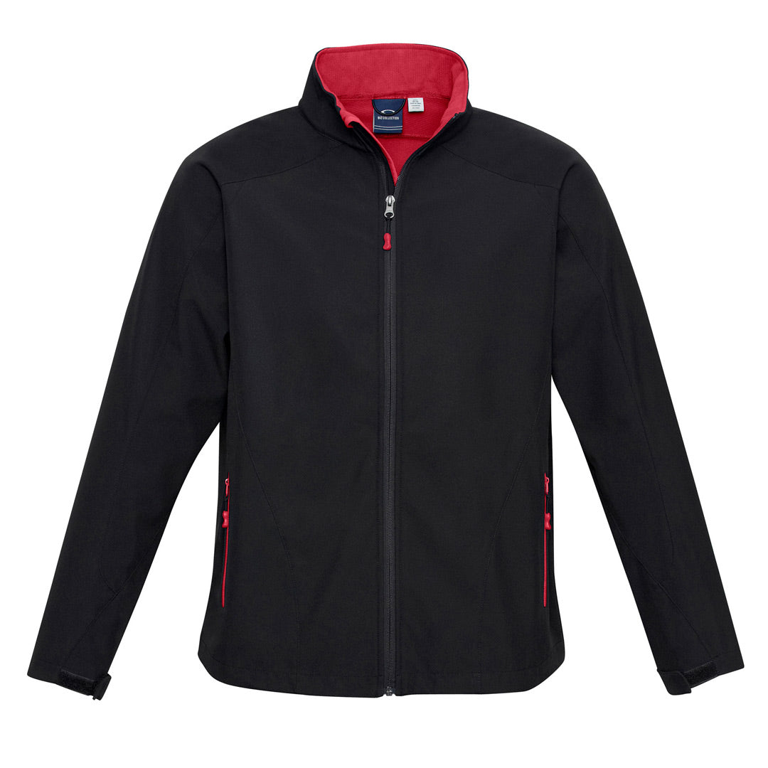 House of Uniforms The Geneva Jacket | Kids Biz Collection Black/Red