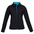 House of Uniforms The Geneva Jacket | Ladies Biz Collection Black/Cyan