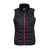 House of Uniforms The Stealth Vest | Ladies Biz Collection Black/Magenta