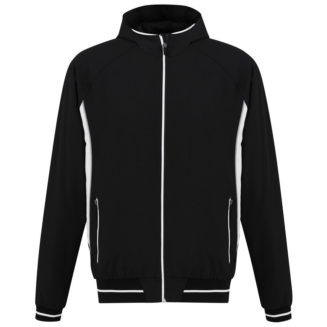 House of Uniforms The Titan Team Jacket | Mens Biz Collection Black/White