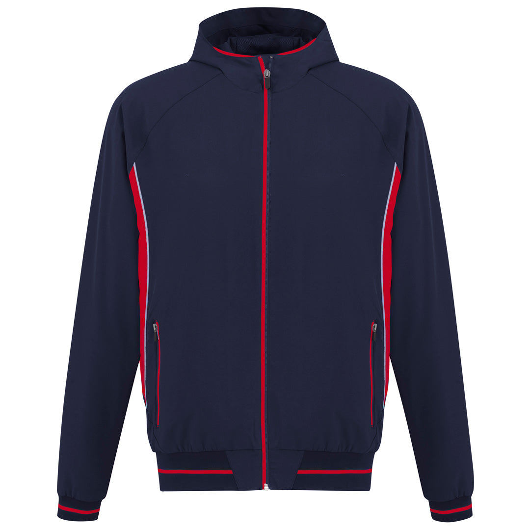 House of Uniforms The Titan Team Jacket | Mens Biz Collection Navy/Red