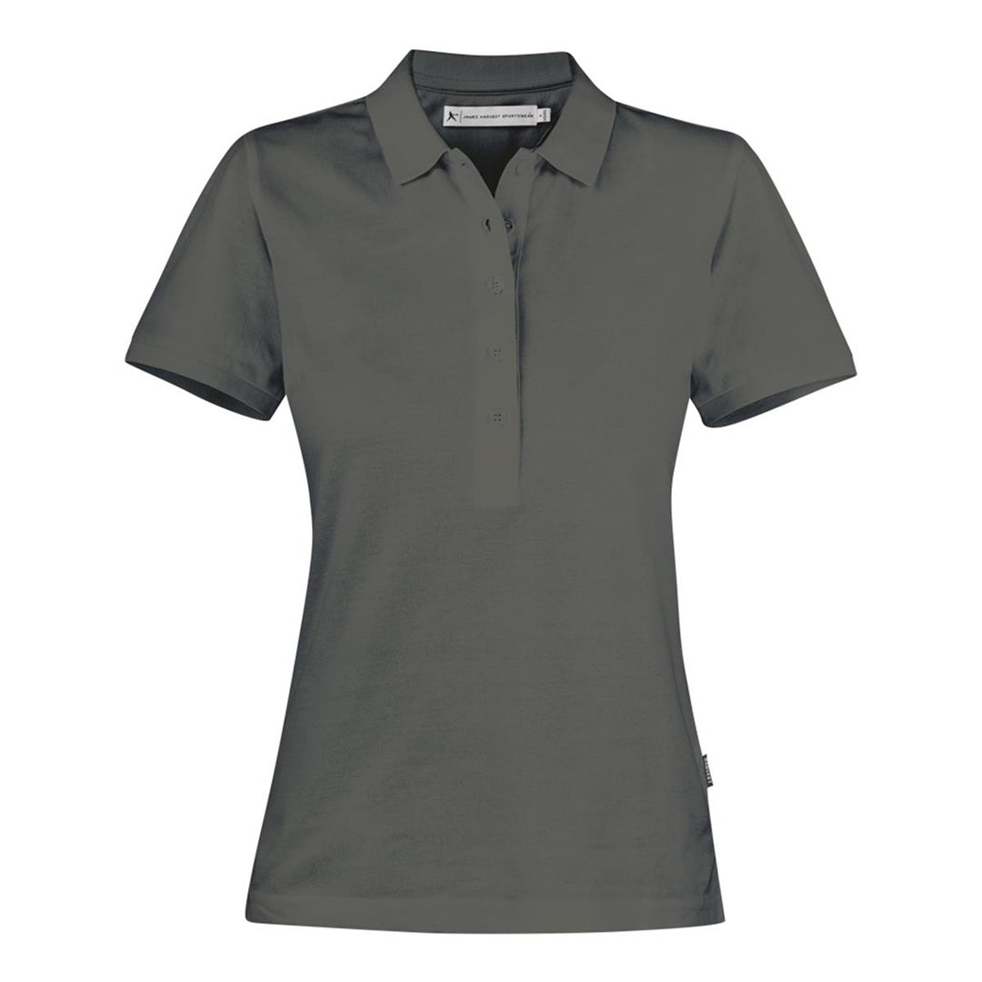 House of Uniforms The Neptune Polo | Ladies | Short Sleeve James Harvest Anthracite