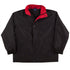 House of Uniforms The Stadium Jacket | Adults Winning Spirit Black/Red