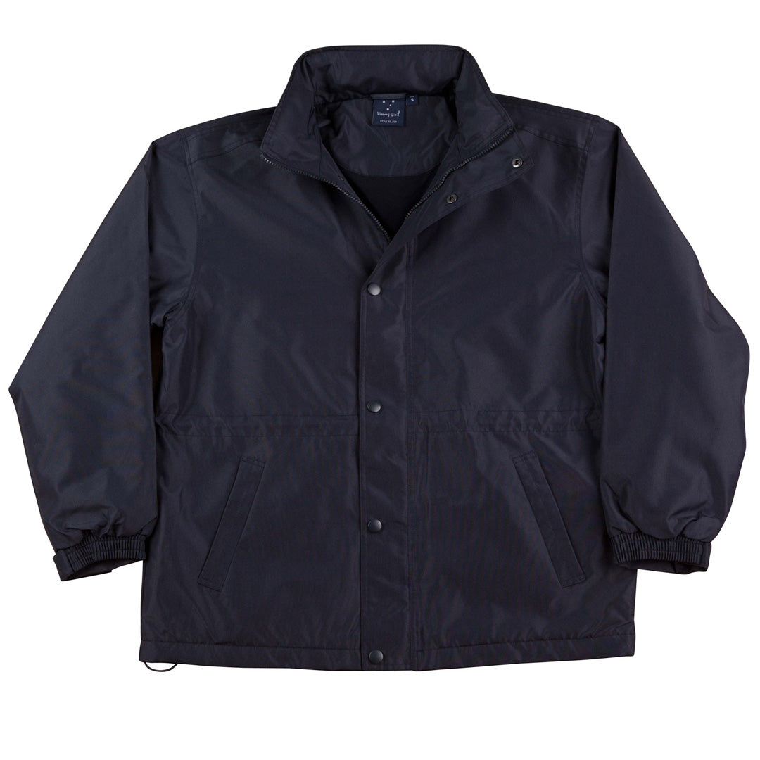 House of Uniforms The Stadium Jacket | Adults Winning Spirit Navy