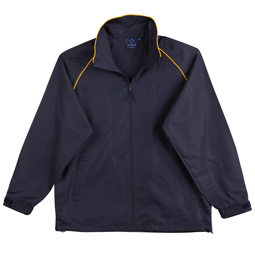 House of Uniforms The Champion Jacket | Adults Winning Spirit Navy/Gold