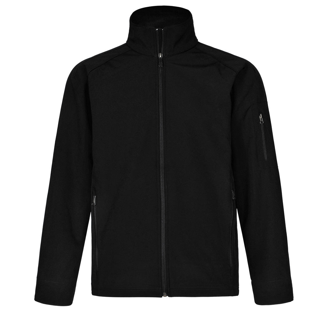 House of Uniforms The Hi Tech Jacket | Mens Winning Spirit Black