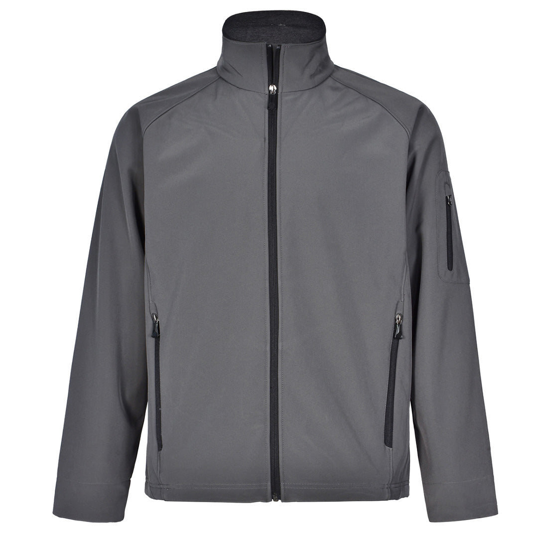 House of Uniforms The Hi Tech Jacket | Mens Winning Spirit Charcoal