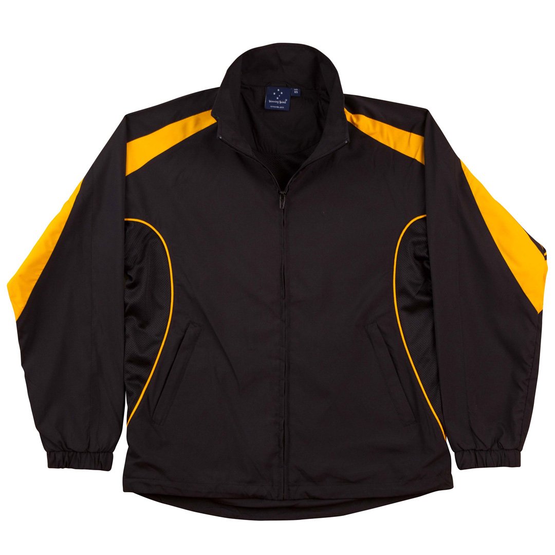 House of Uniforms The Legend Jacket | Adults Winning Spirit Black/Gold