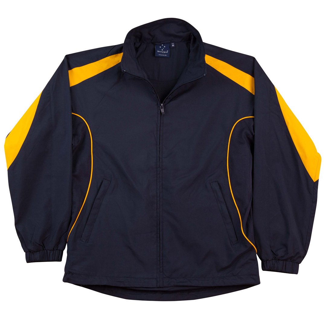 House of Uniforms The Legend Jacket | Adults Winning Spirit Navy/Gold
