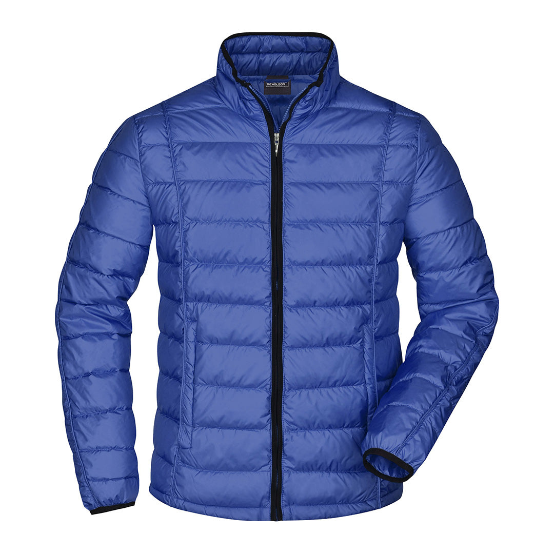 House of Uniforms The Quilted Down Jacket | Mens James & Nicholson Ink