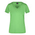 House of Uniforms The V Neck Active Tee | Ladies James & Nicholson Lime